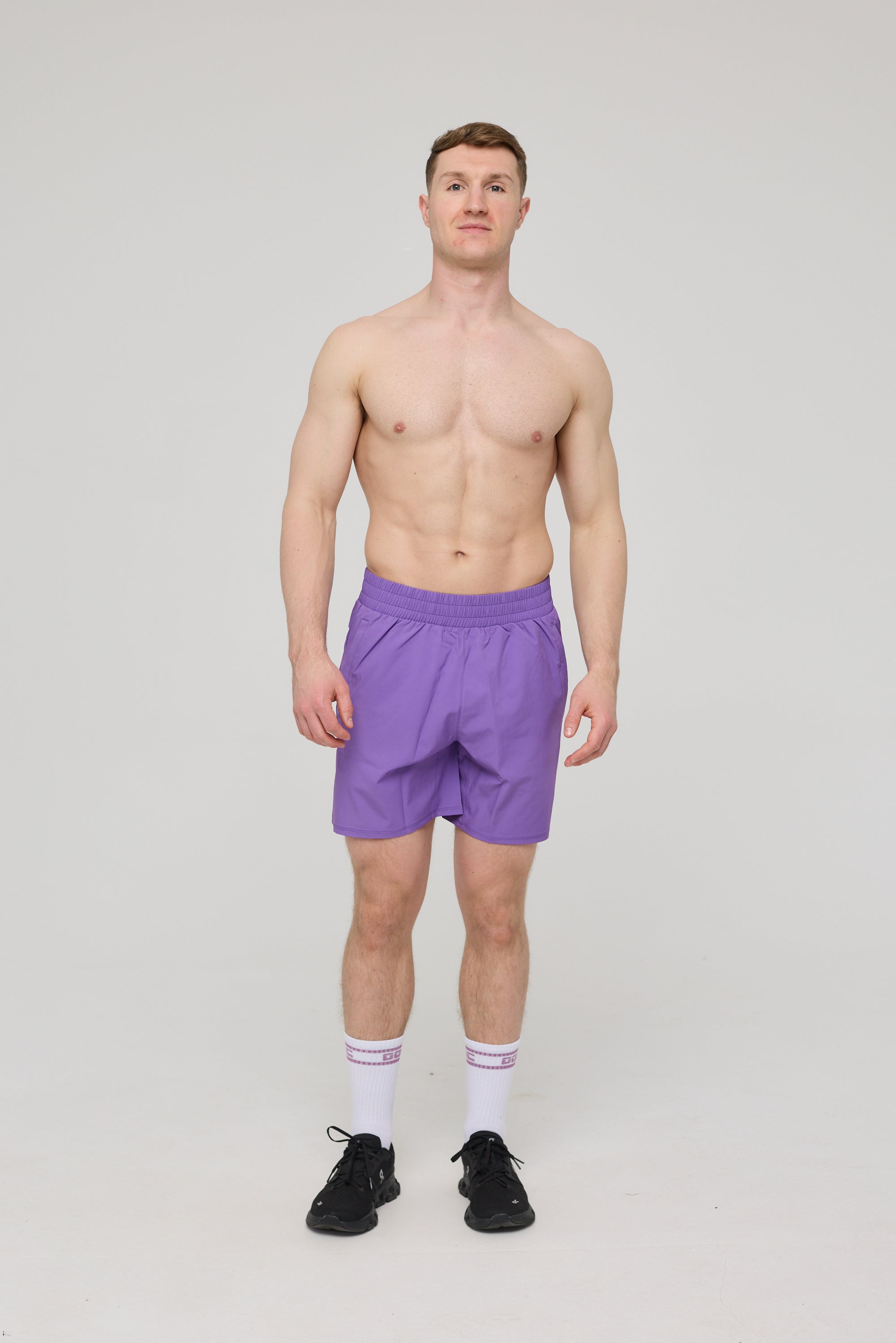 Elite Activewear Shorts - Purple