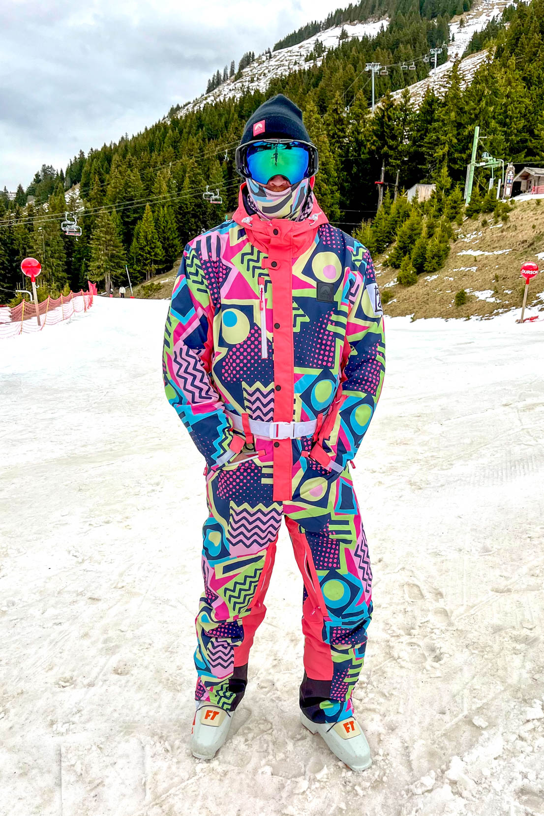 Saved by The Bell Men's Ski Suit