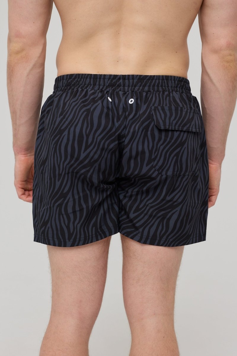 Black Tiger Men's Swim Shorts - OOSC Clothing