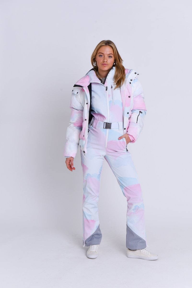 Chic Ski Suit - Watercolour - OOSC Clothing