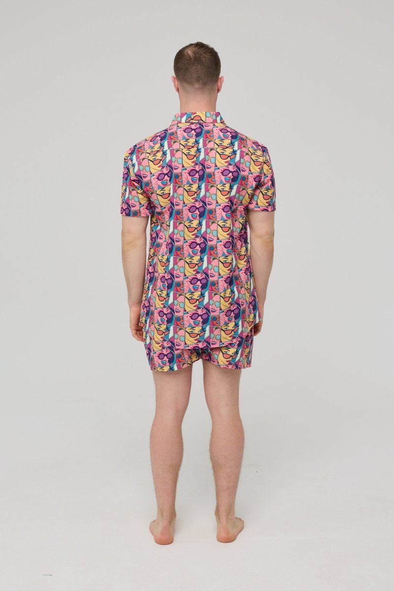 Comic Book Candy Men's Short Sleeve Shirt - OOSC Clothing