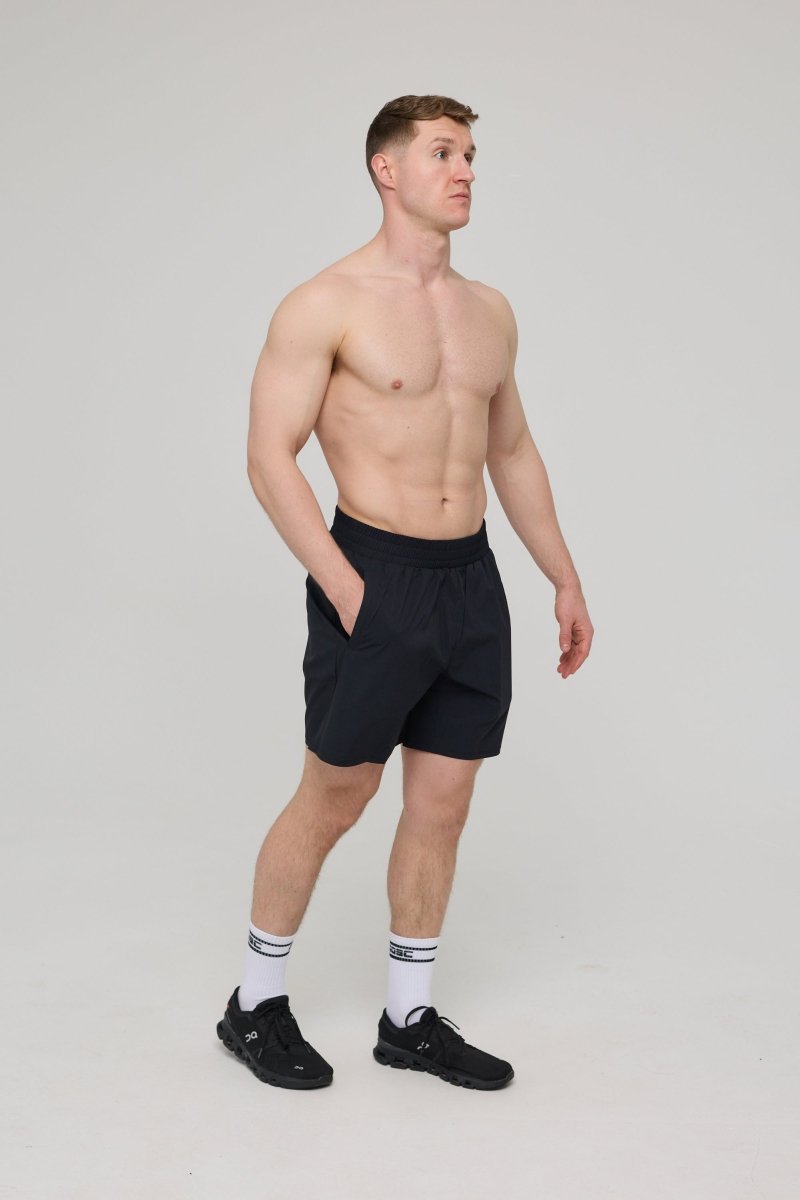 Elite Activewear Shorts - Black - OOSC Clothing
