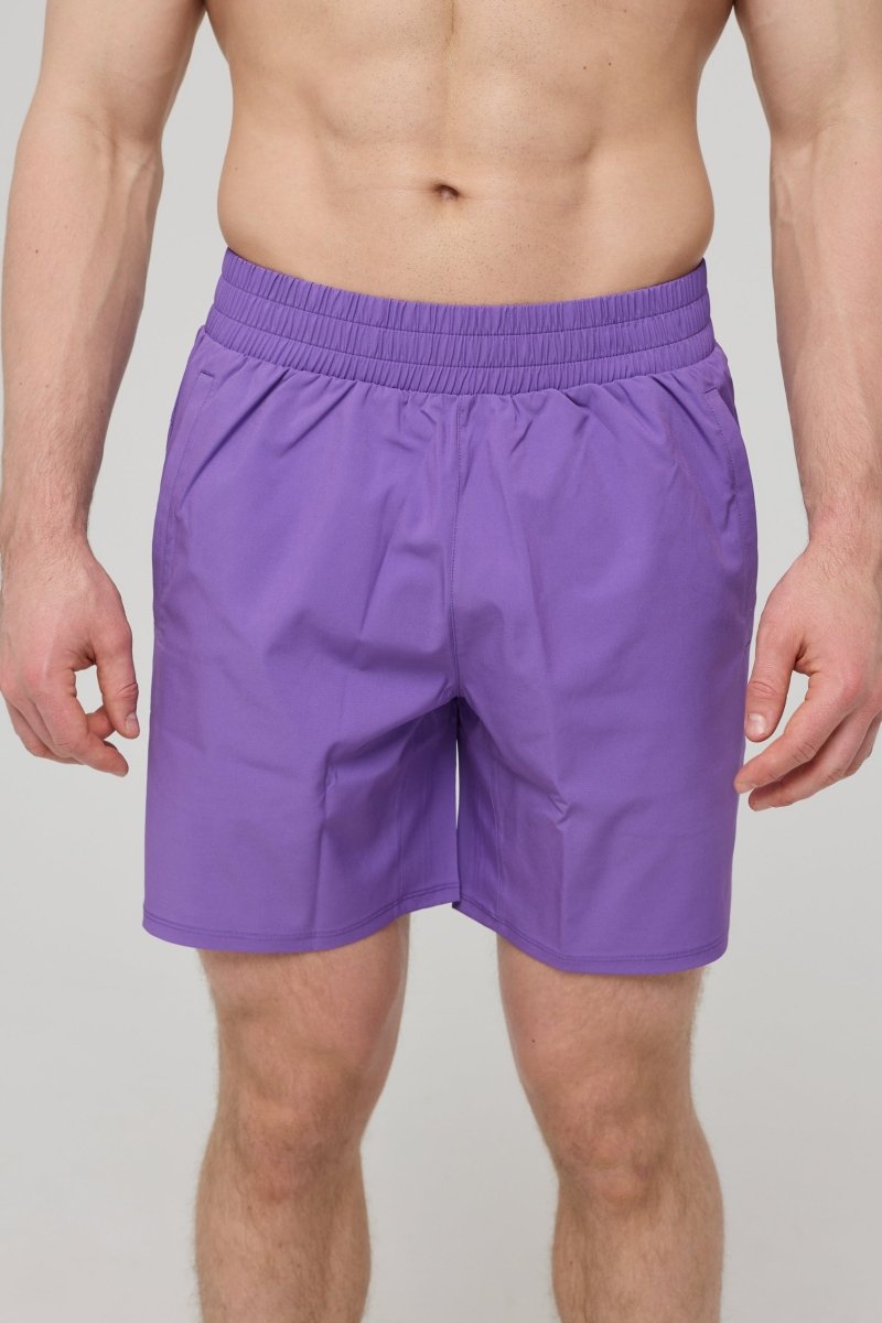 Elite Activewear Shorts - Purple - OOSC Clothing
