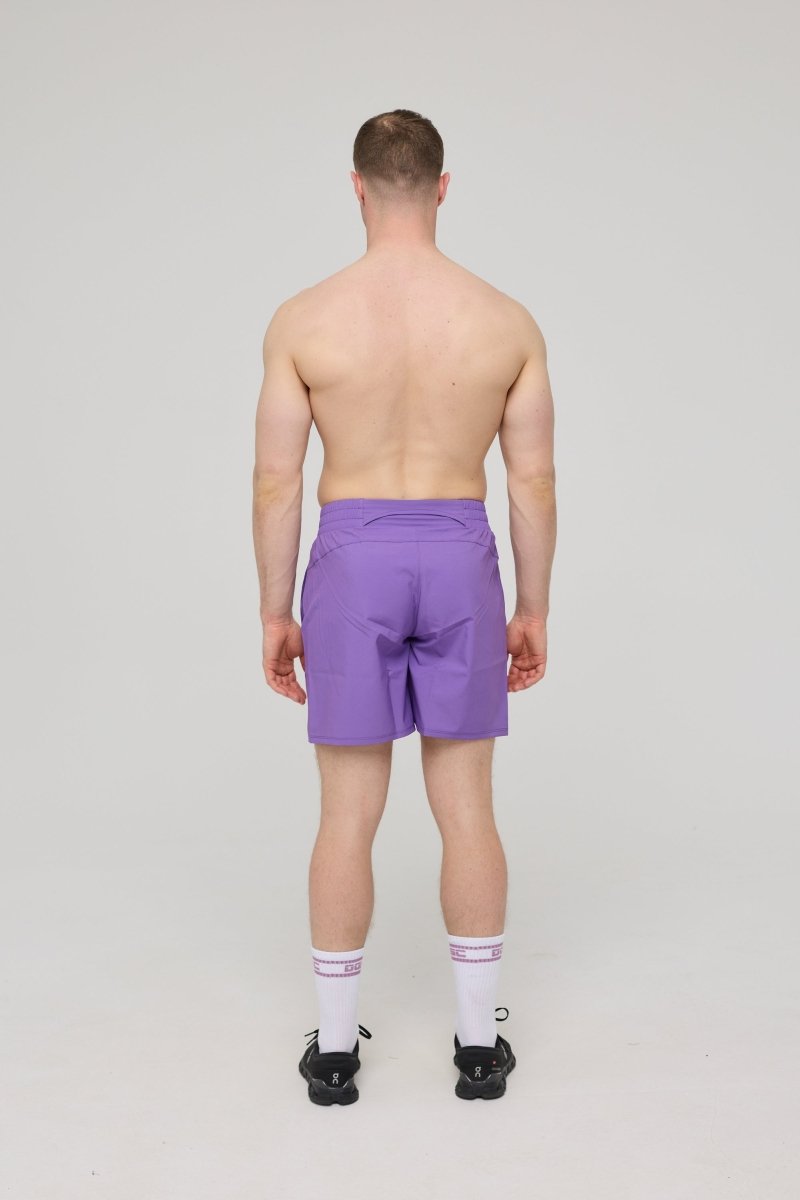 Elite Activewear Shorts - Purple - OOSC Clothing