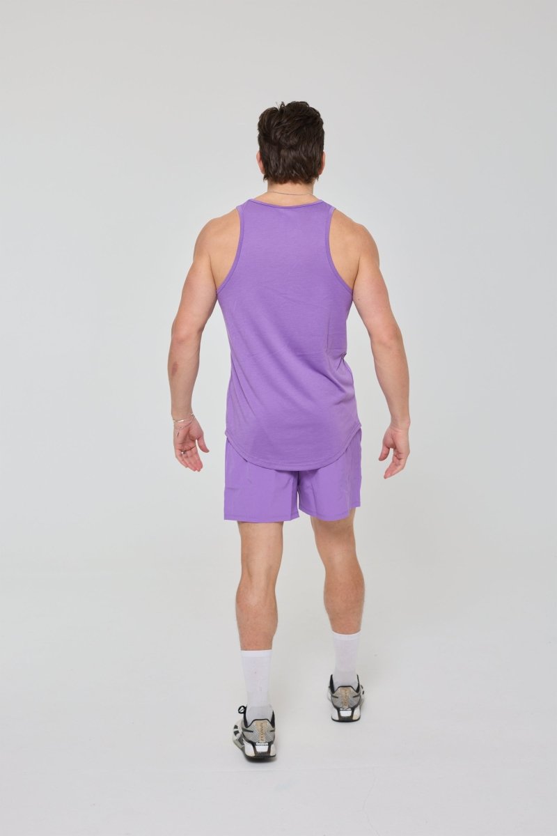 Elite Activewear Shorts - Purple - OOSC Clothing