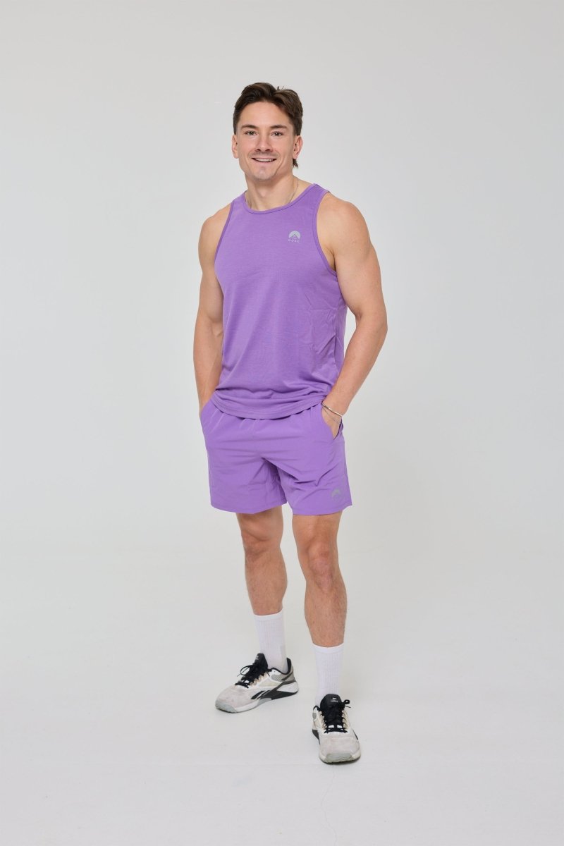 Elite Activewear Tank Purple - Men's - OOSC Clothing