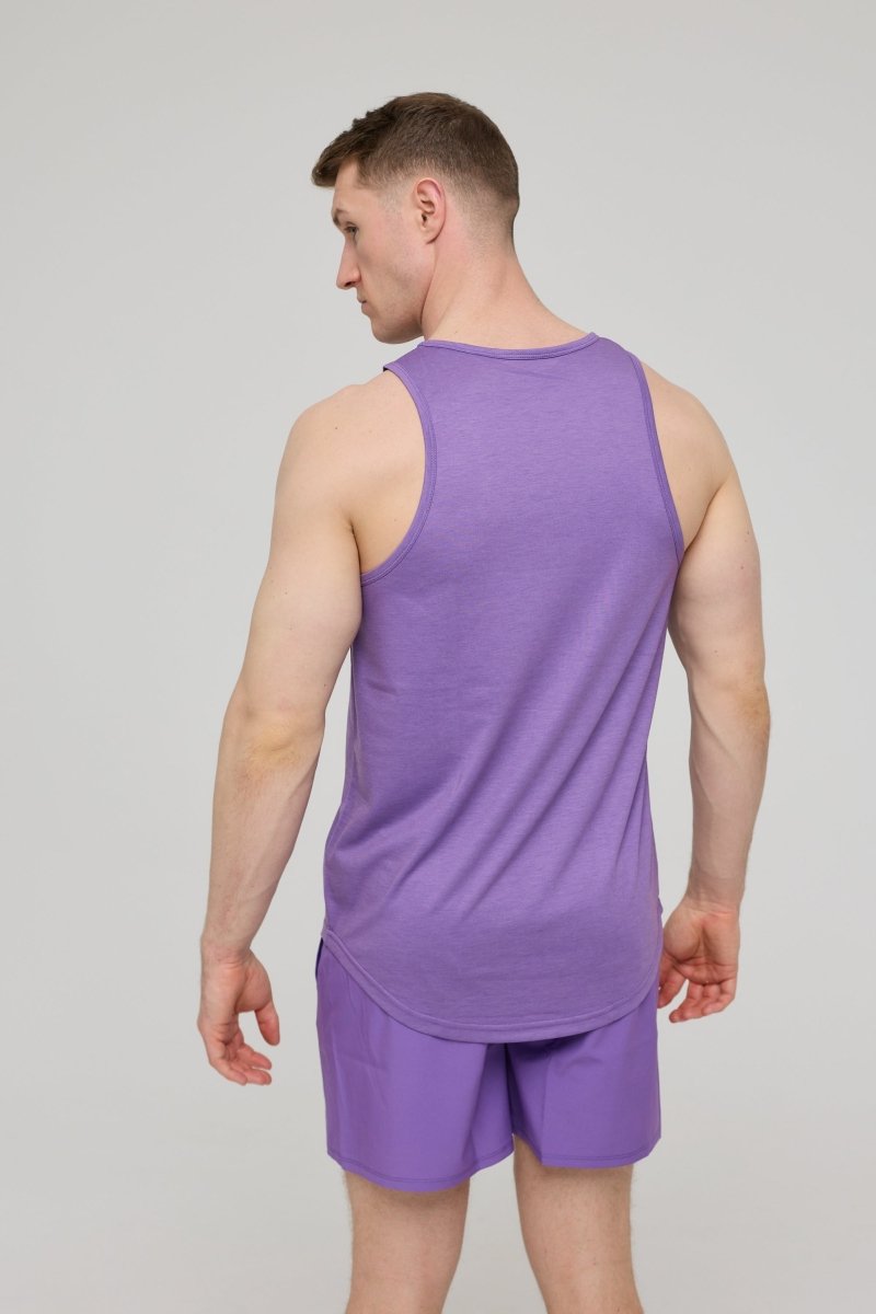 Elite Activewear Tank Purple - Men's - OOSC Clothing