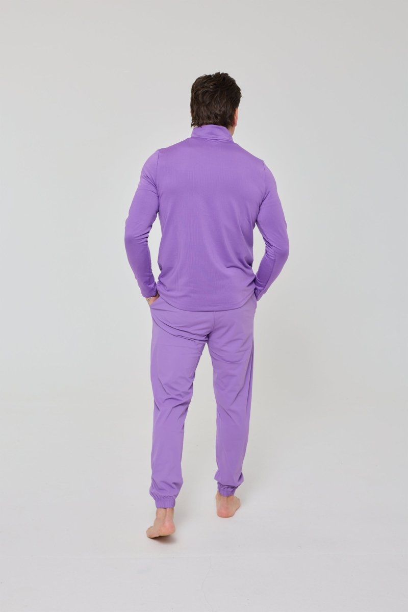 Elite Everyday Activewear Joggers - Purple - OOSC Clothing