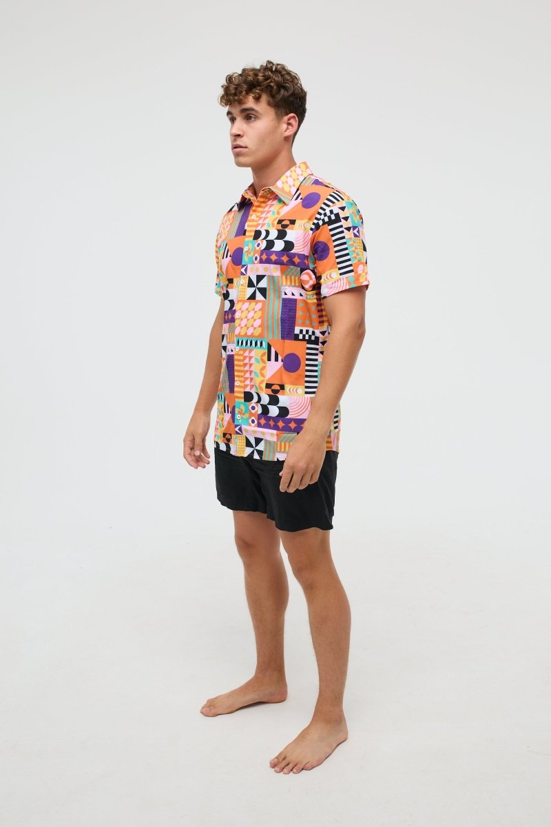 Endless Summer Men's Short Sleeve Shirt - OOSC Clothing