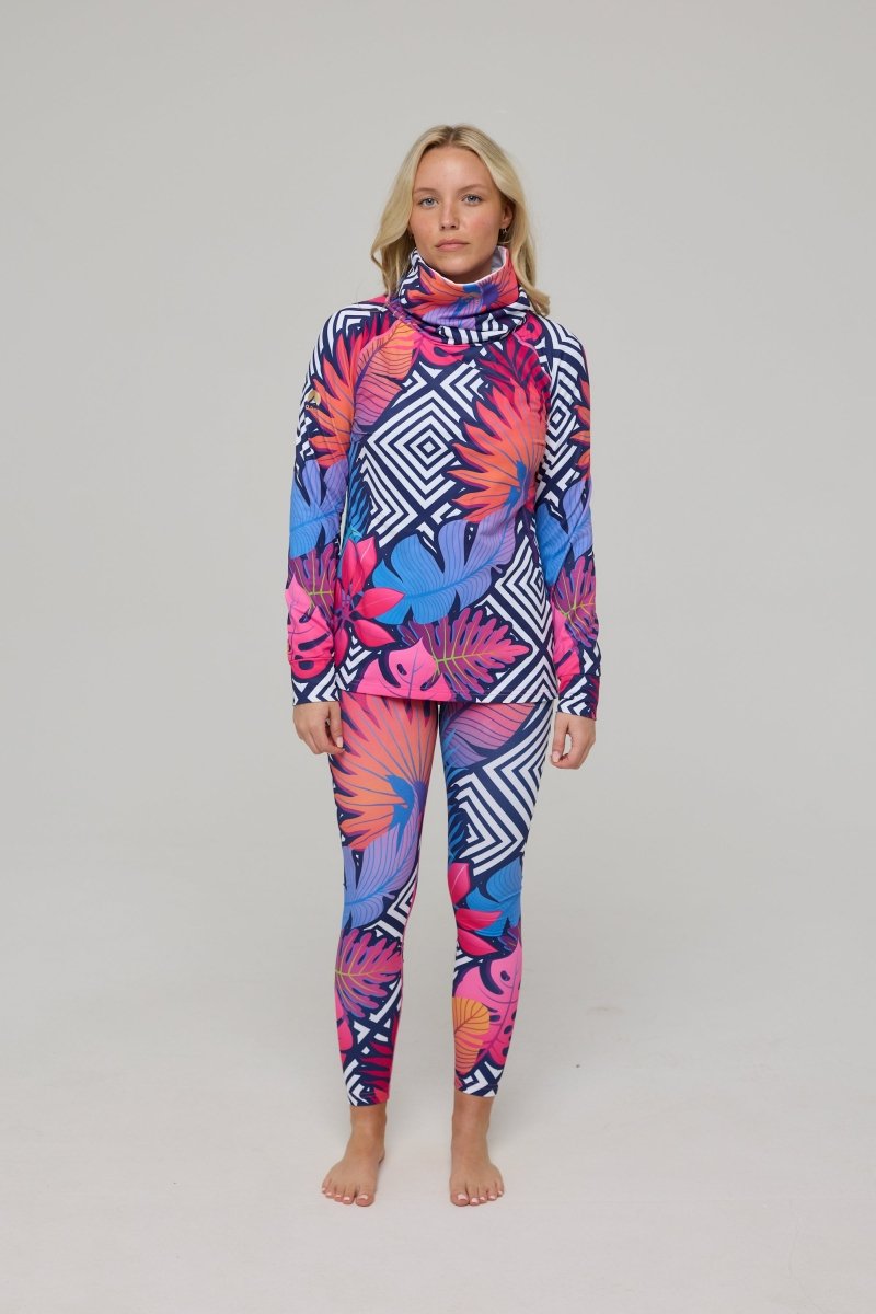 High Neck Baselayer Top Big Poppa - Women's - OOSC Clothing