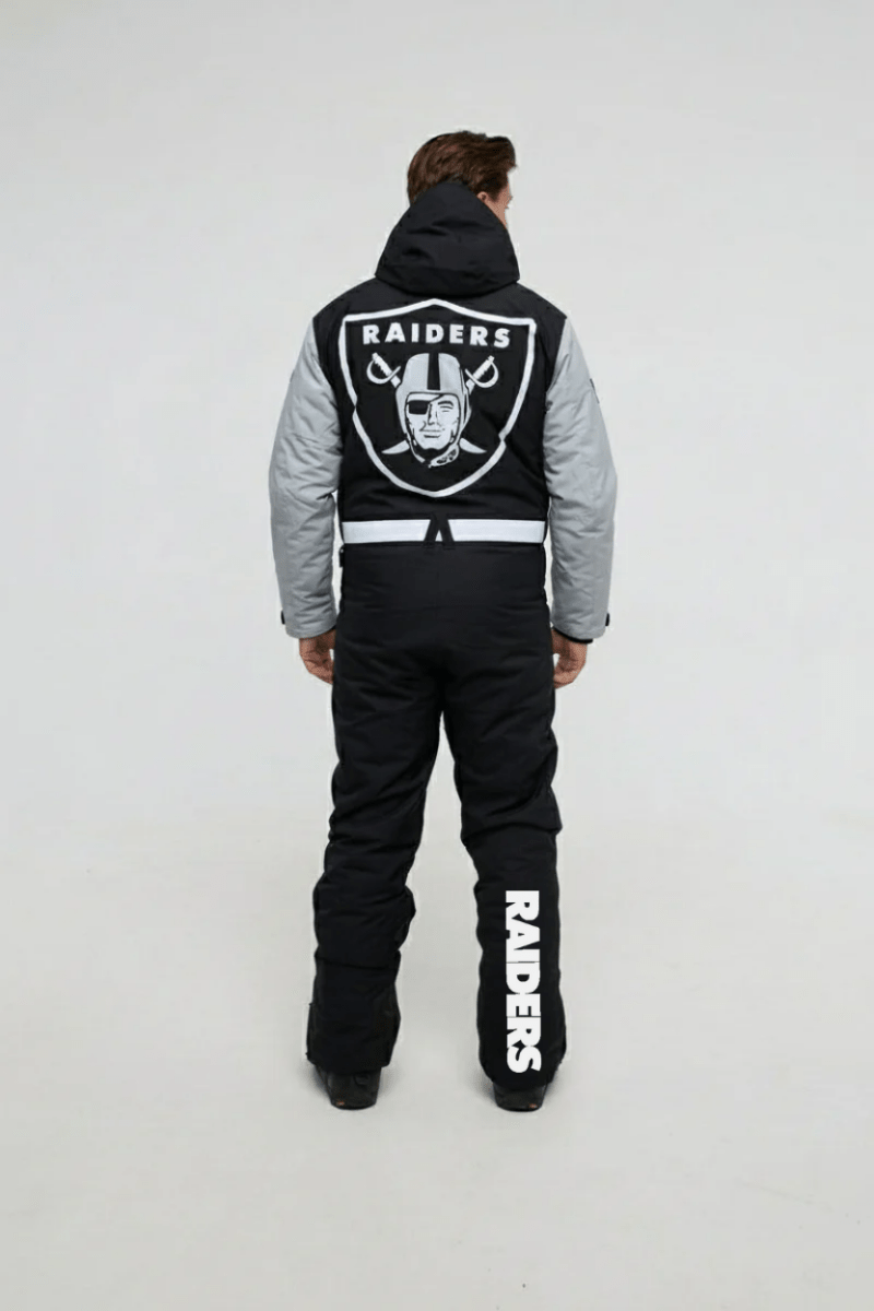 Las Vegas Raiders Men's Ski Suit - OOSC Clothing