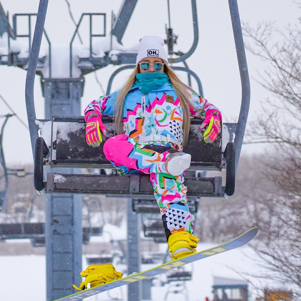 Nuts Cracker - Womens Retro Ski Suit
