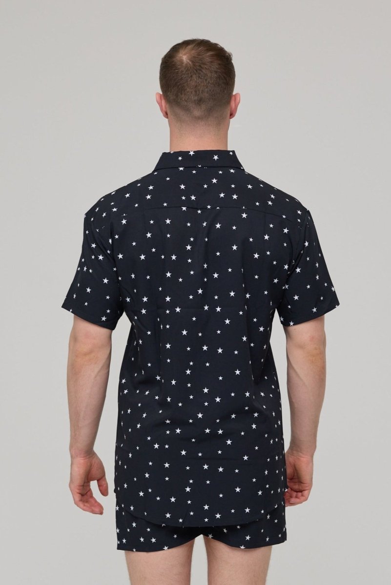 Shining Star Men's Short Sleeve Shirt - OOSC Clothing