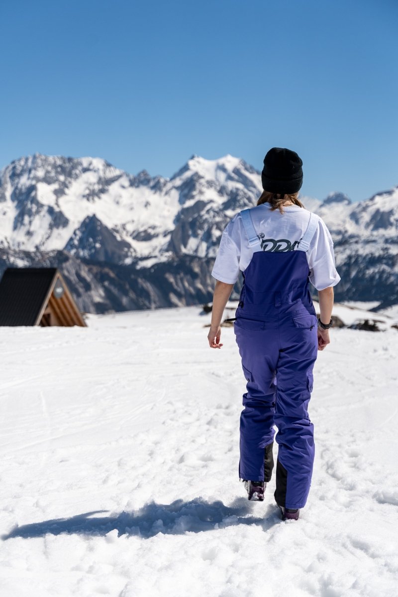 Yeh Girl Bib Pant - Purple - OOSC Clothing