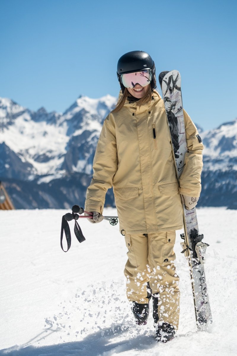 Yeh Girl Bib Pant - Sand - OOSC Clothing