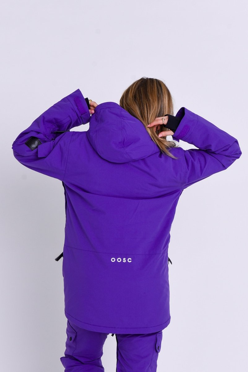 Yeh Girl Ski & Snowboard Jacket - Purple - OOSC Clothing