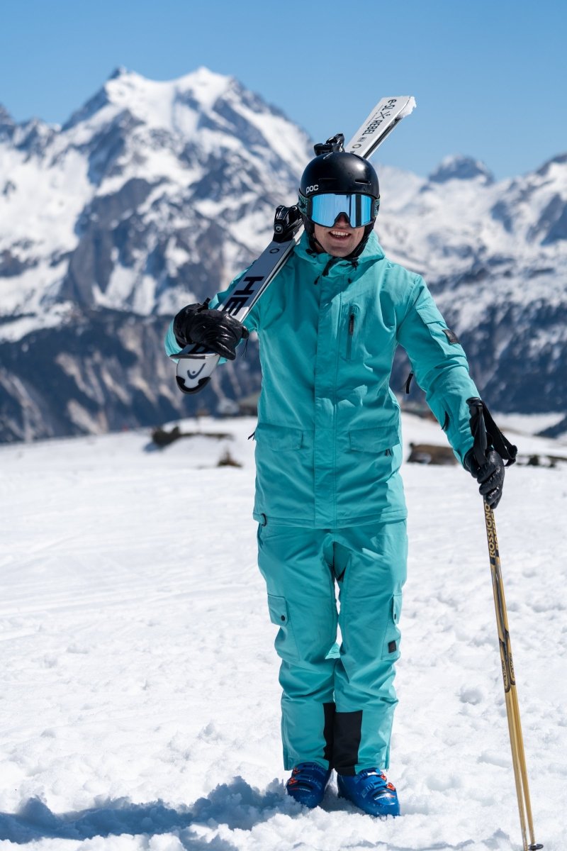 Yeh Man Bib Pant - Aqua - OOSC Clothing