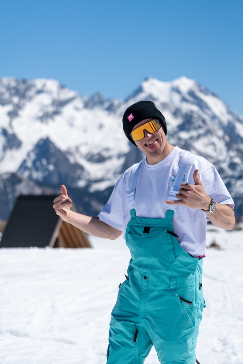 Yeh Man Bib Pant - Aqua - OOSC Clothing