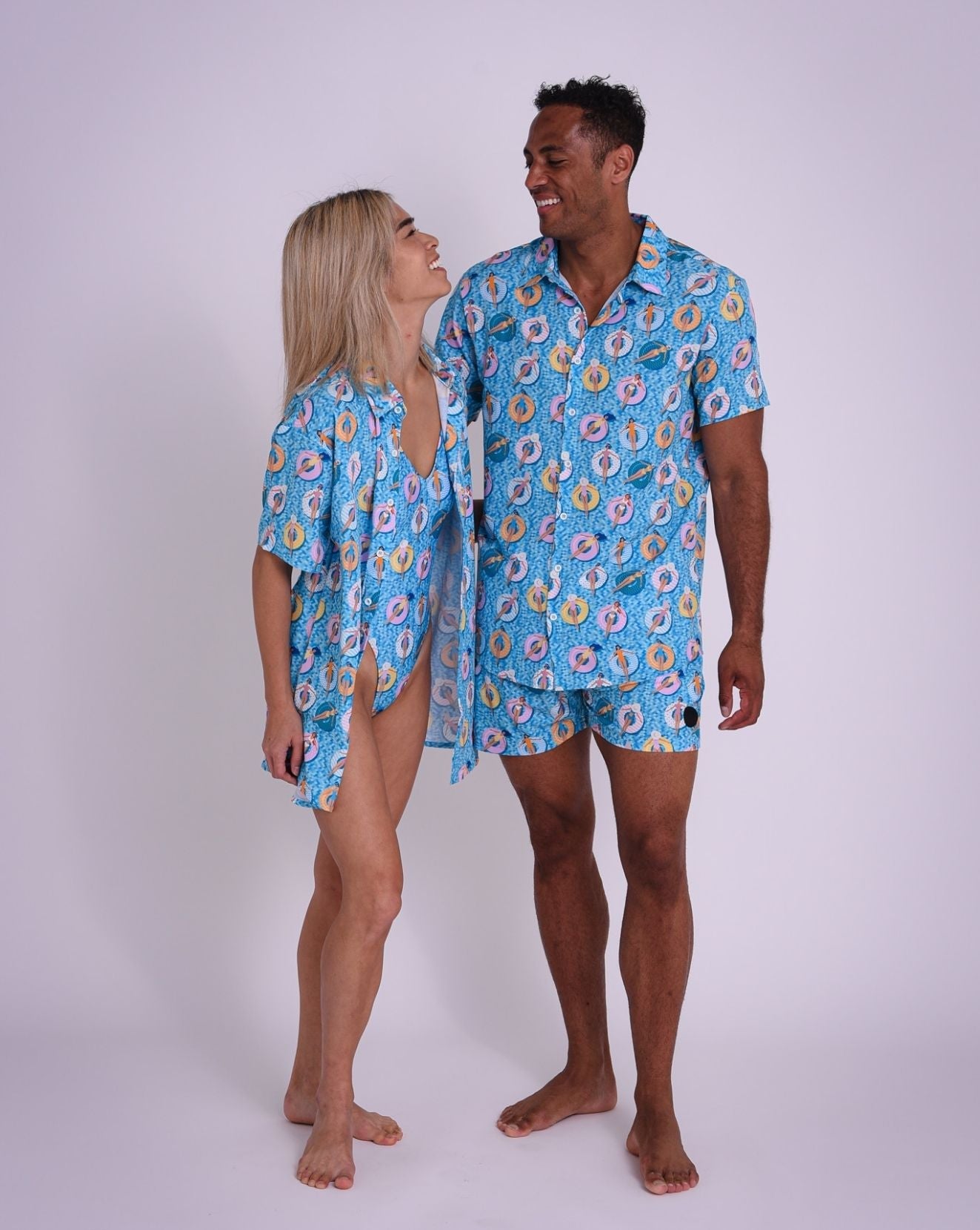 Poolside Men's Short Sleeve Shirt