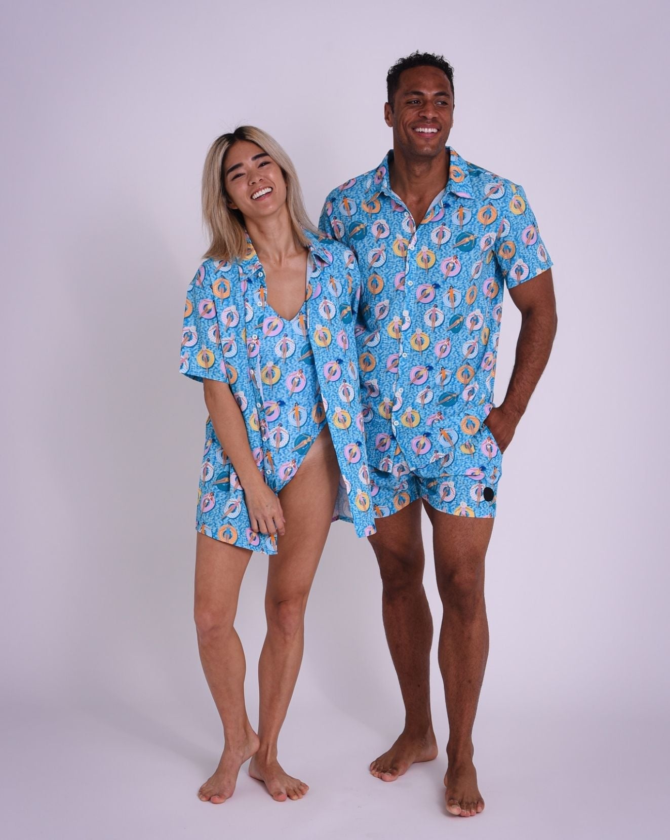 Poolside Onepiece Swim Suit