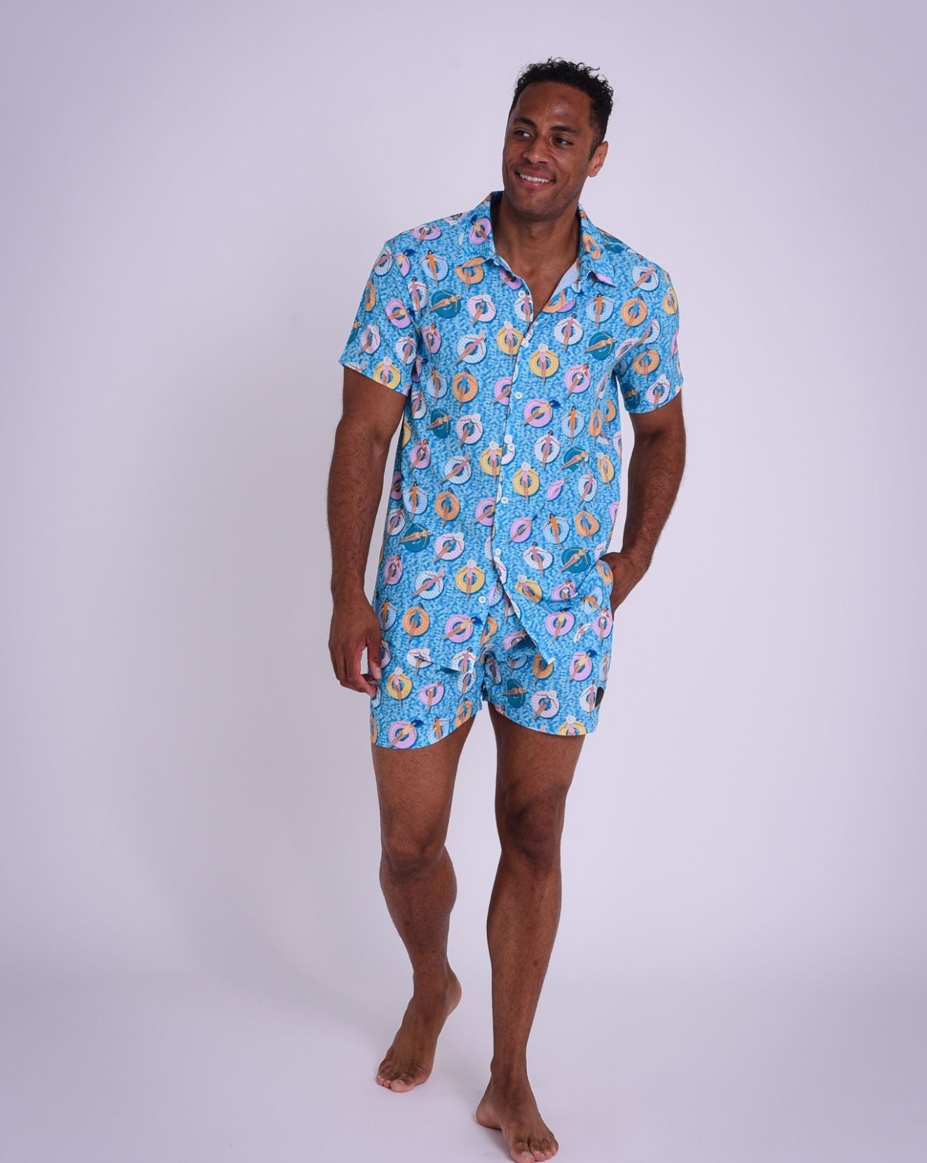 Poolside Men's Short Sleeve Shirt