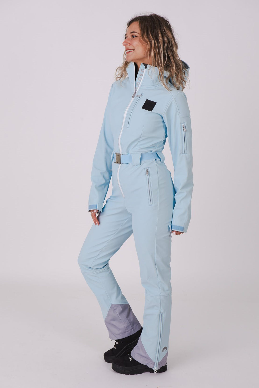 Chic Ski Suit - Ice Blue