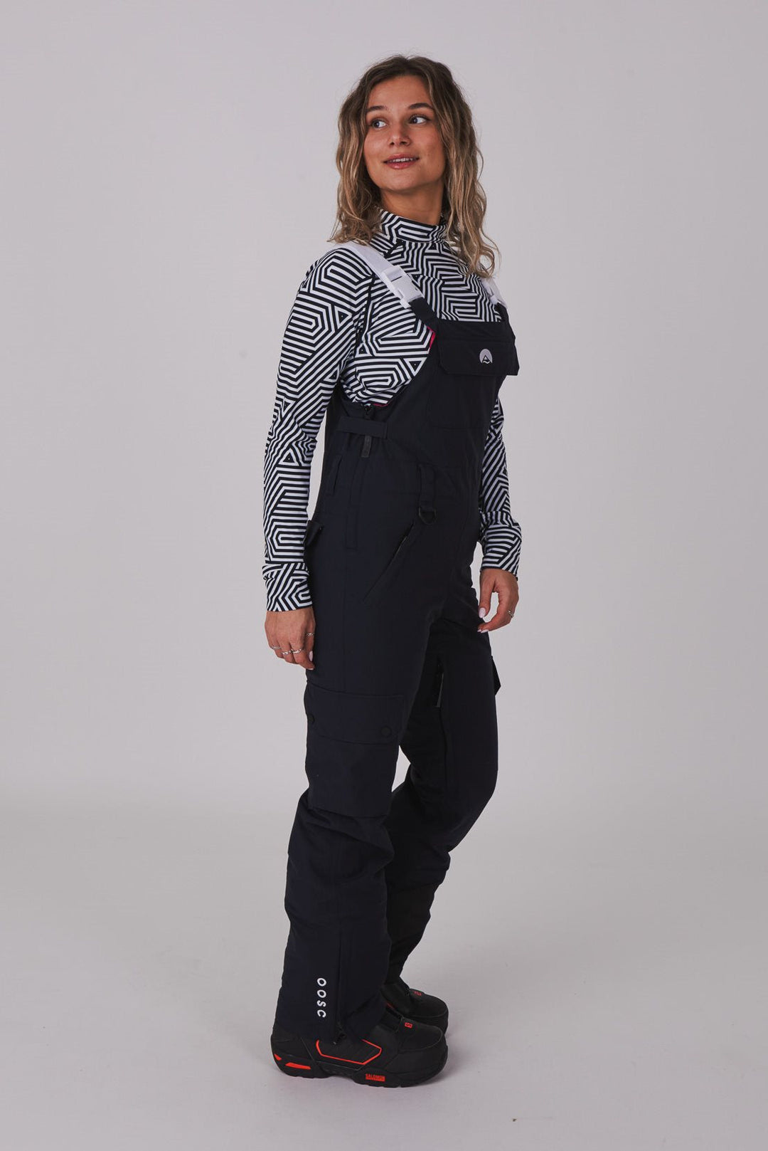 Yeh Girl Bib Pant Black