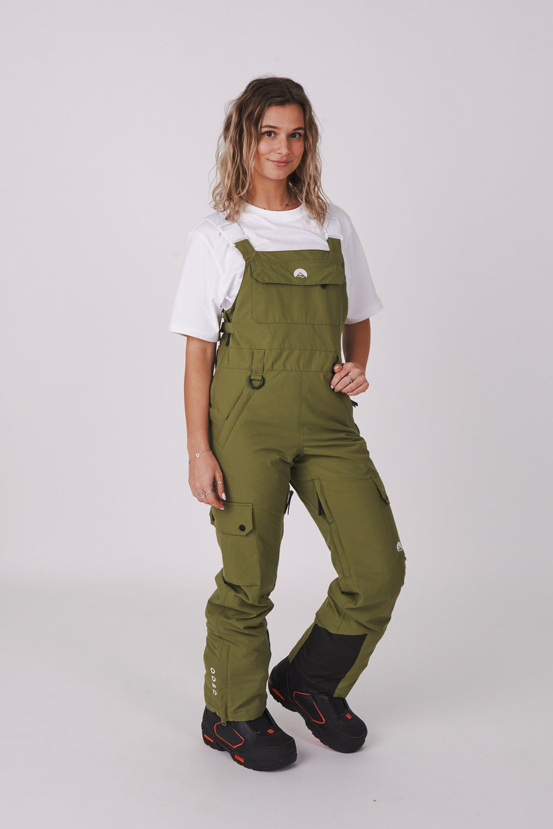 Yeh Girl Bib Pant Khaki