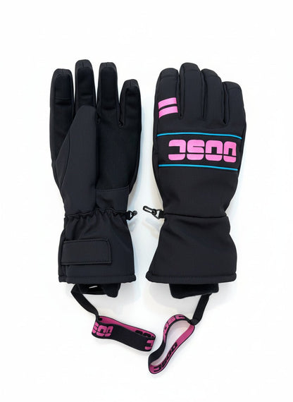 1987 PrimaLoft® V2 Ski & Snowboard Gloves - Black - OOSC Clothing