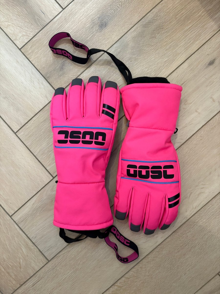 1987 PrimaLoft® V2 Ski & Snowboard Gloves - Pink - OOSC Clothing