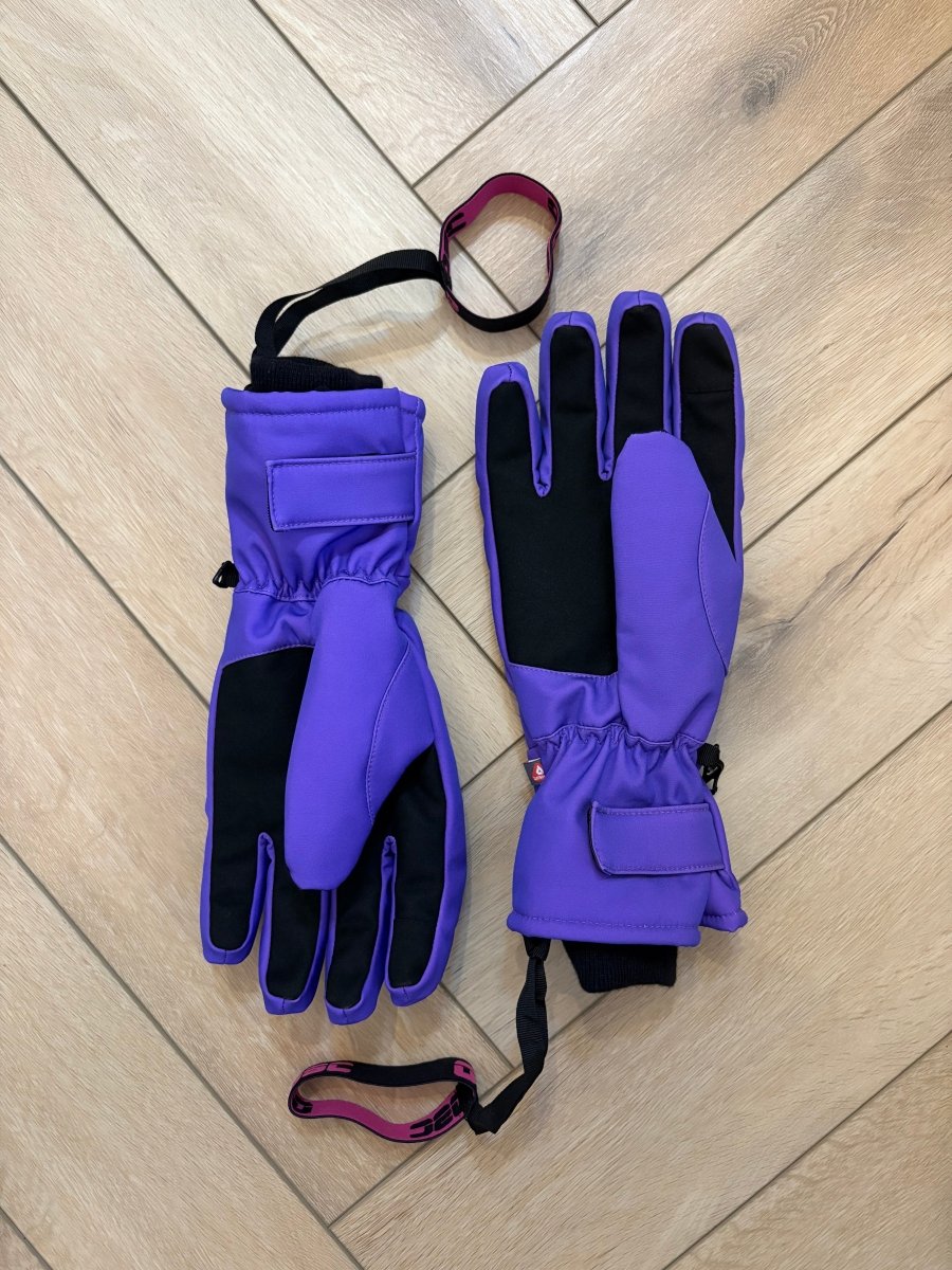 1987 PrimaLoft® V2 Ski & Snowboard Gloves - Purple - OOSC Clothing
