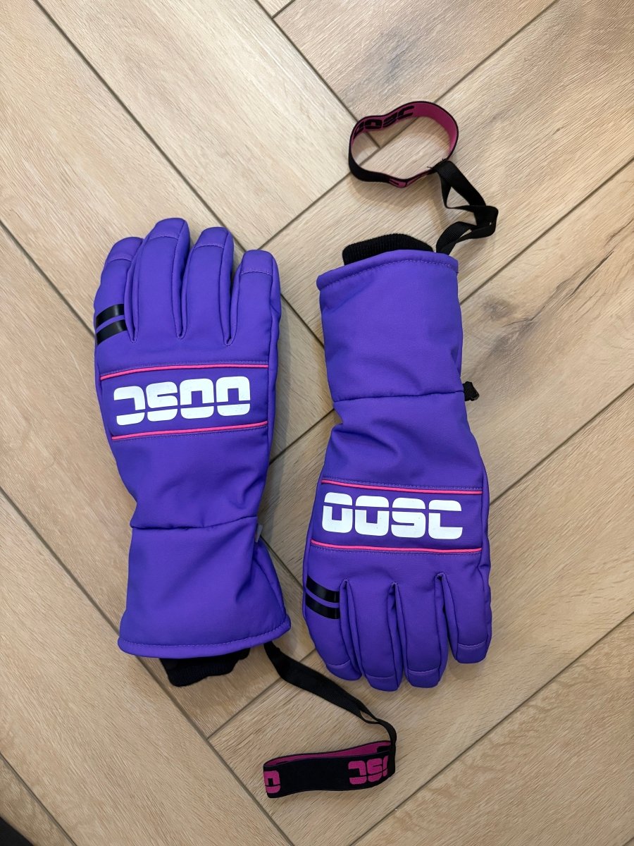 1987 PrimaLoft® V2 Ski & Snowboard Gloves - Purple - OOSC Clothing