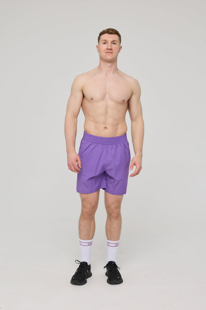 Elite Activewear Shorts - Purple