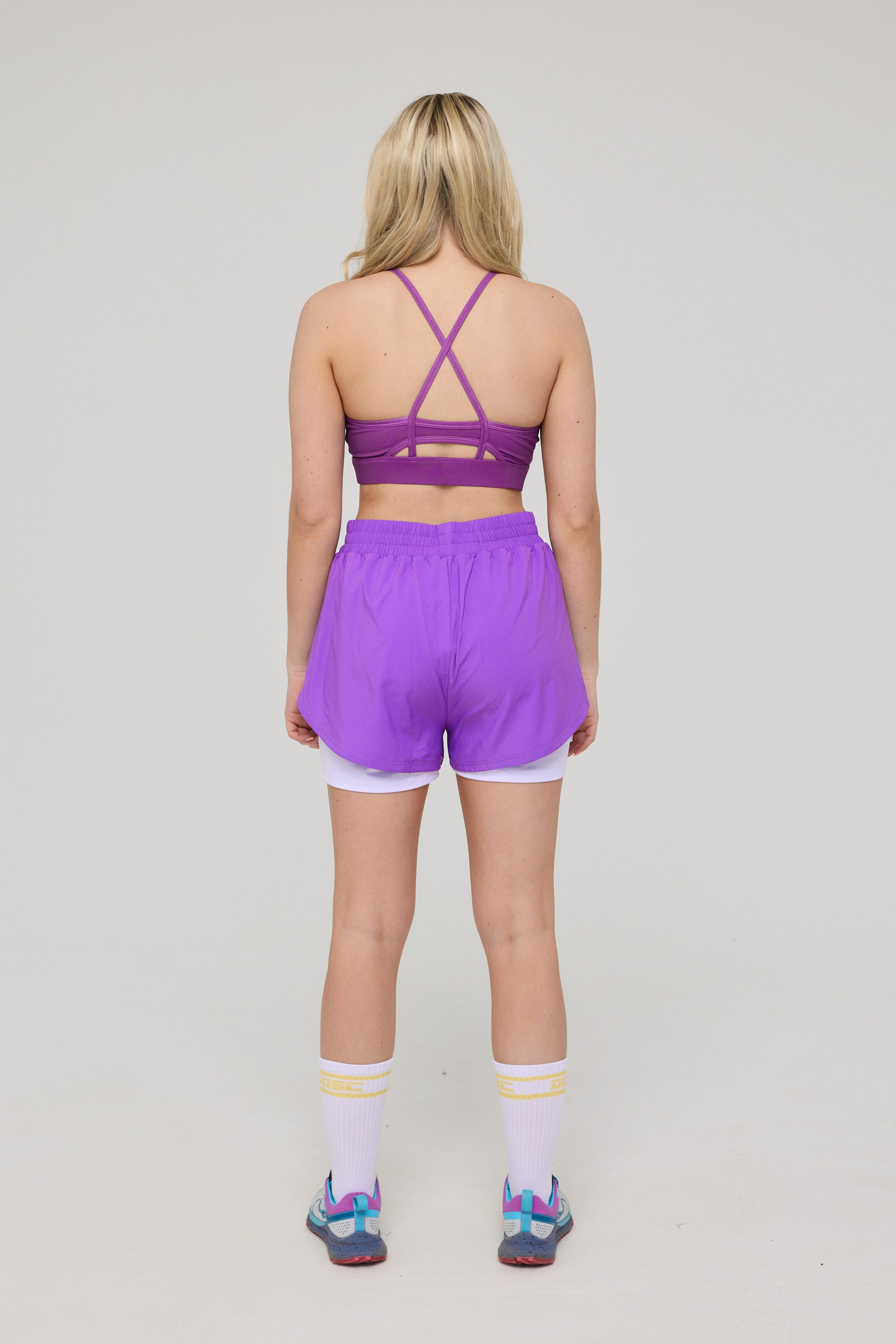Medium Support Infinite Sports Bra - Purple