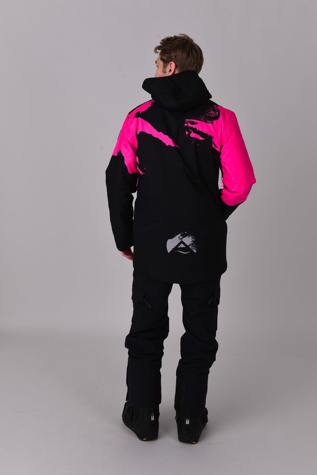 Afterparty Jacket Black & Pink Men's