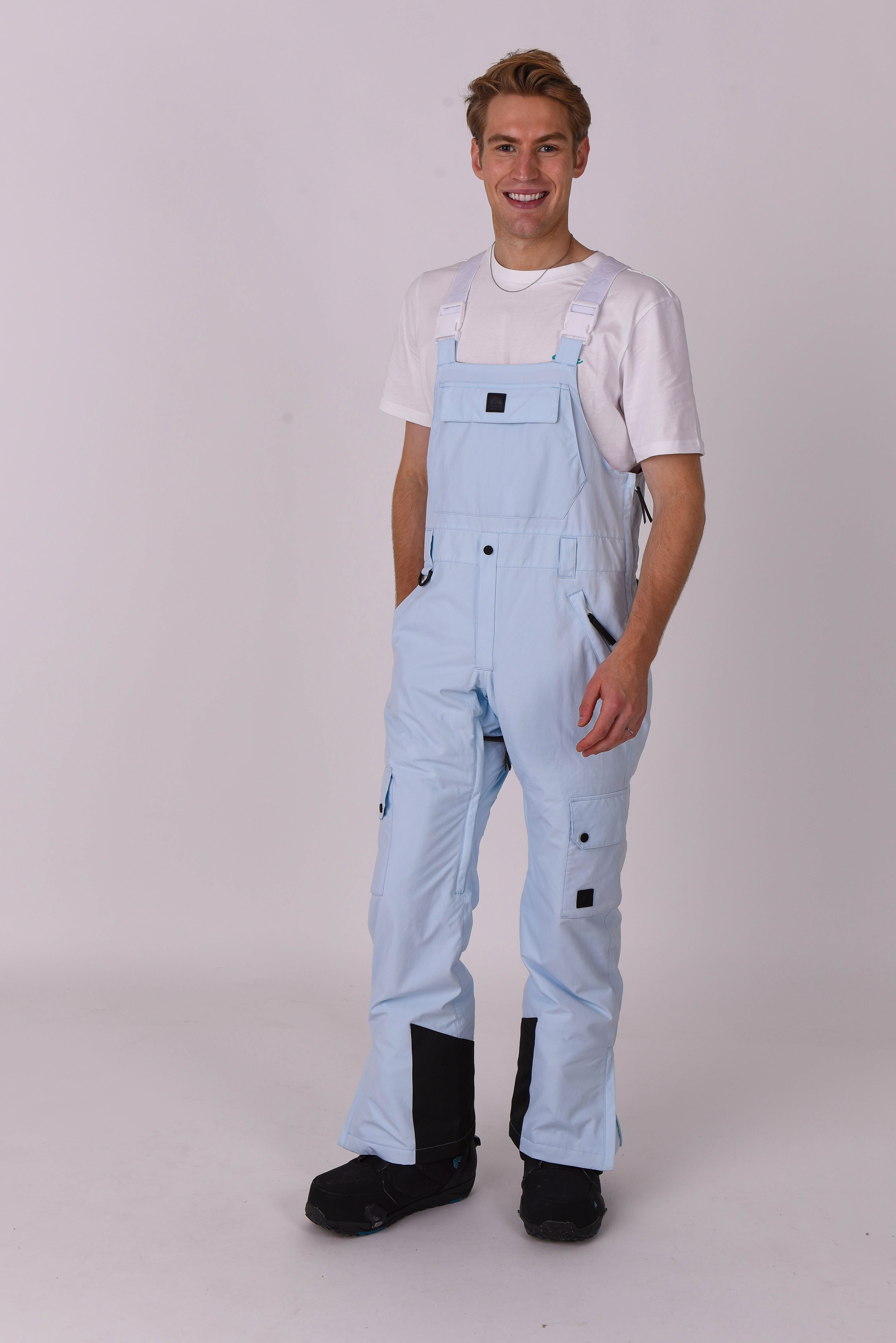 Yeh Man Bib Pant Ice - Blue