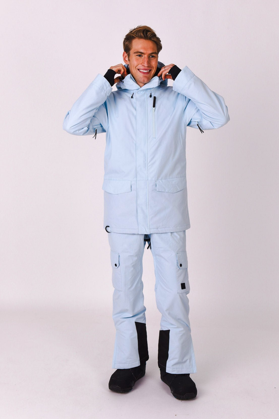 Yeh Man Bib Pant Ice - Blue