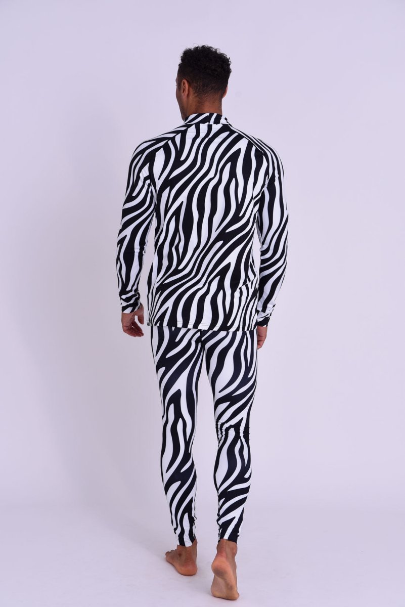 Baselayer Pant - Hotel California Zebra Print Men's - OOSC Clothing