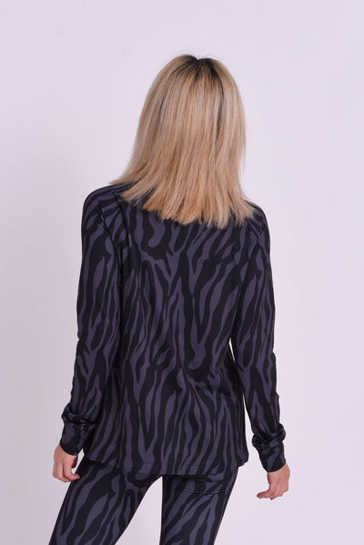 Baselayer Top - Black Tiger Women's - OOSC Clothing