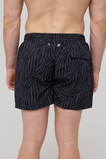 Black Tiger Men's Swim Shorts - OOSC Clothing