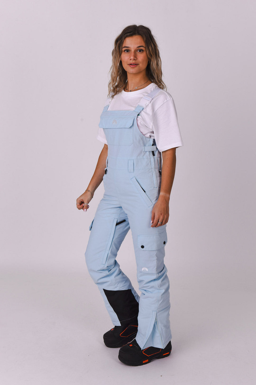 Yeh Girl Bib Pant Ice Blue