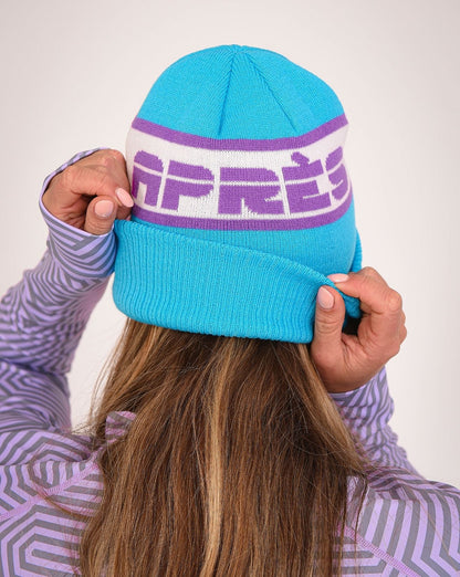 OOSC Après Beanie - Blue, Purple, White