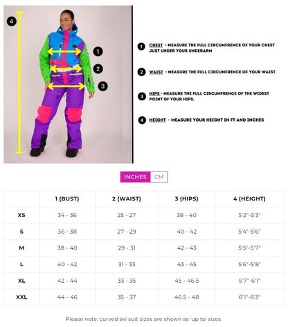 Catalina Wine Mixer - Curved Women's Ski Suit - OOSC Clothing