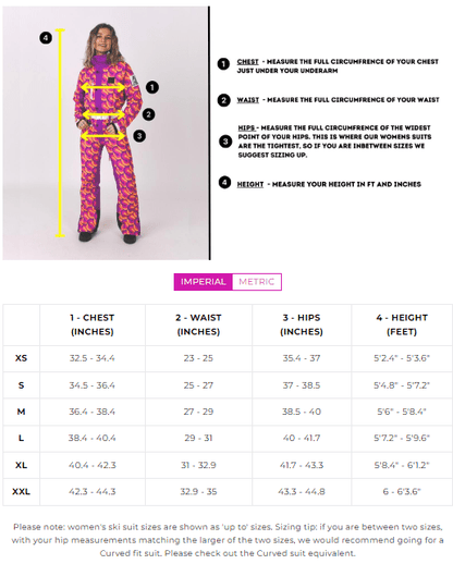 Catalina Wine Mixer Ski Suit - Women's - OOSC Clothing