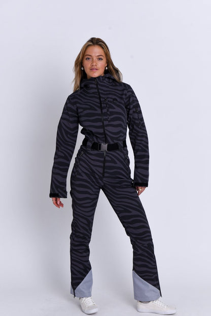 Chic Ski Suit - Black Tiger - OOSC Clothing