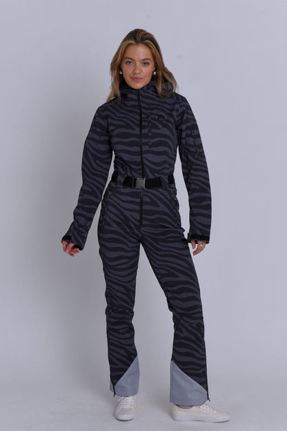 Chic Ski Suit - Black Tiger - OOSC Clothing