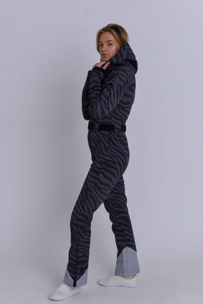 Chic Ski Suit - Black Tiger - OOSC Clothing