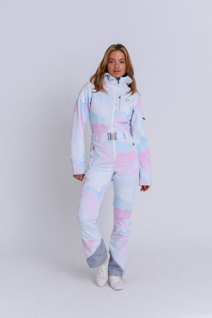 Chic Ski Suit - Watercolour - OOSC Clothing