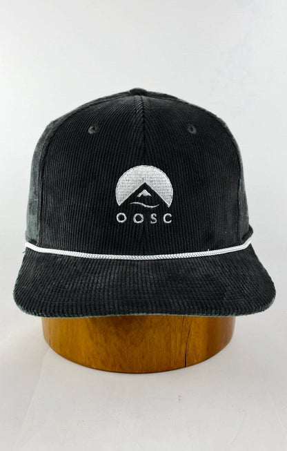 Classic Corduroy Cap - Black - OOSC Clothing