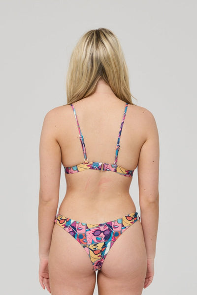 Comic Book Candy Boost 'Em Up Bikini Top - OOSC Clothing